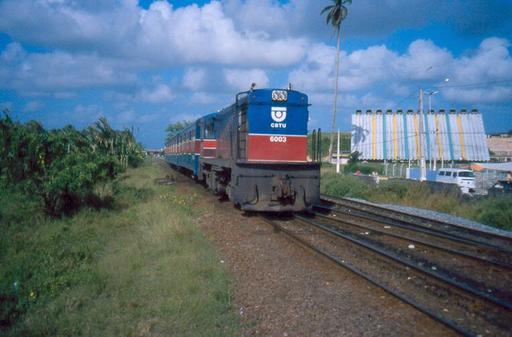 Cabo, CBTU/CPT-Vorortsbahn, Brasilien.