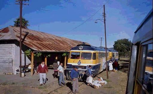 EFE Sur Talca - Constitución, Trains Crossing.