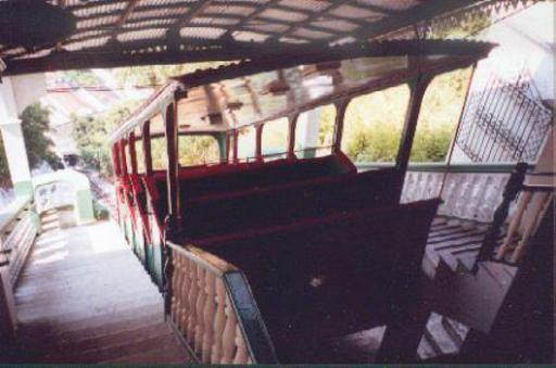 Santos SP, Monte Serrat funicular, upper station.