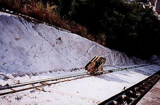 Santos SP, Monte Serrat funicular, material transport funicular.