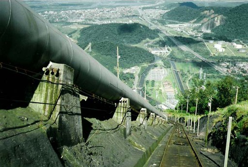 Cubatão, view from the top.