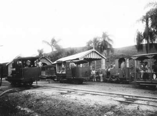 Steam engines of the CMSP, Caieiras.