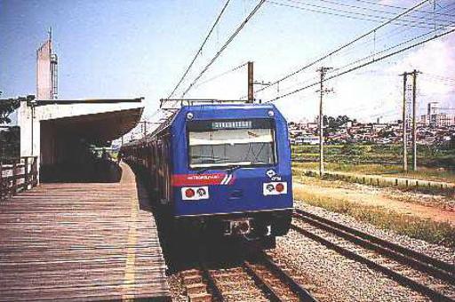 São Paulo, CPTM: neuer Siemens-Zug in Jurubatuba, Linie C.