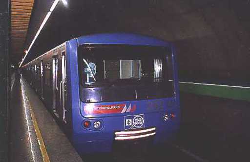 São Paulo, Metrô, neue Züge in Brigadeiro, Linie 2.