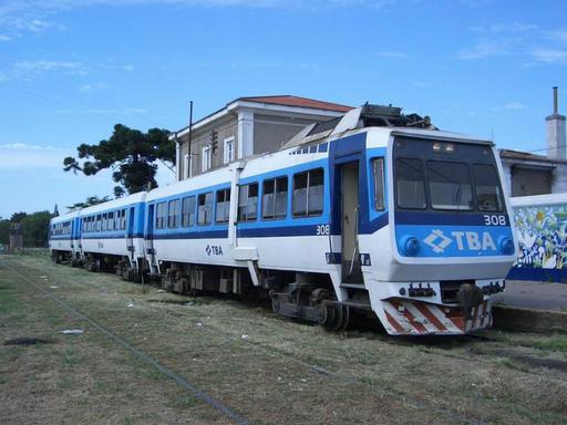 Diesel train Camello from Materfer, at Lobos.