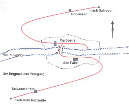 Present situation in Cachoeira und São Felix, Brazil.