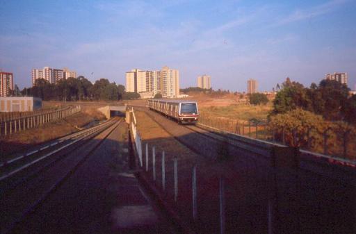 Brasília, Metrô , Praça de Relógio - Central, Águas Claras, Brasilien.