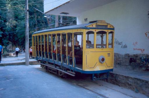 Rio de Janeiro, Bonde de Santa Teresa, Silvestre, Brasilien.