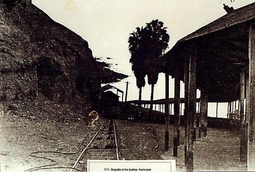 Chorrillos/Lima, Standseilbahn, untere Station.