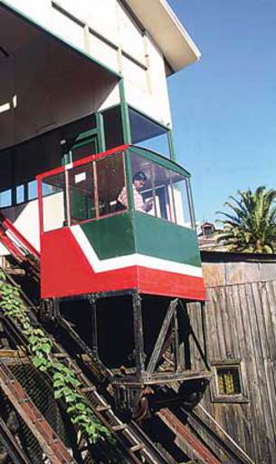 Funicular El Peral, Valparaíso.