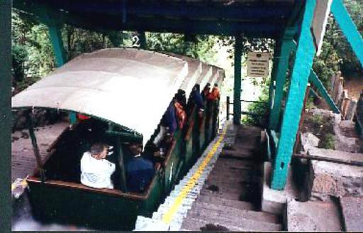 Standseilbahn Cerro San Cristal, Santiago de Chile.