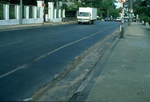 State of the tracks in operation, 1995, Asunción.